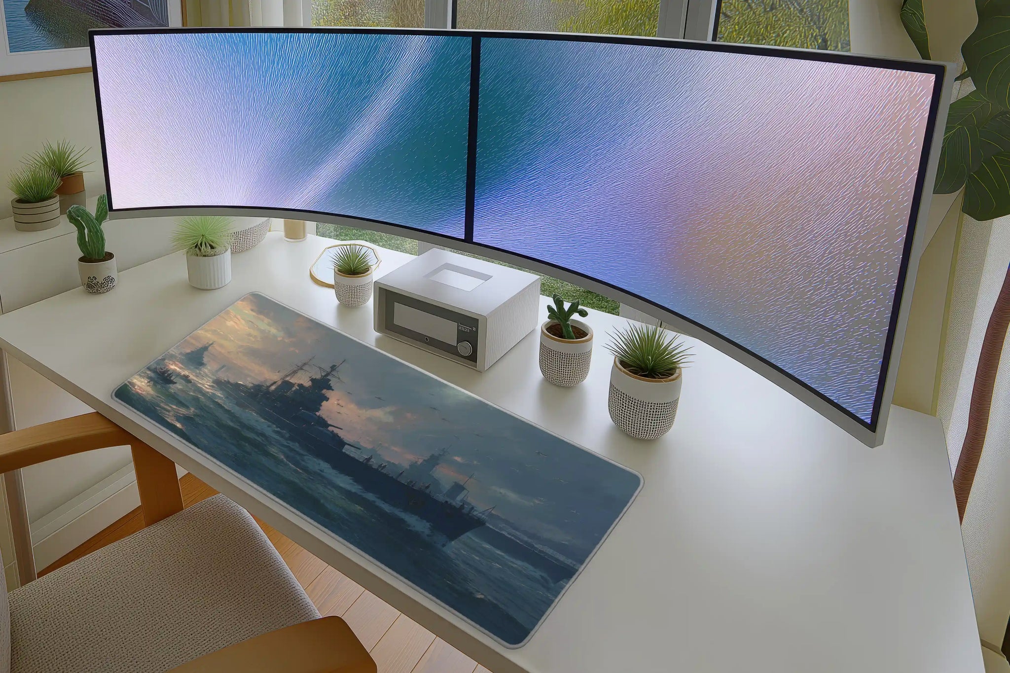 WWII Battleship Armada Mousepad – Epic Naval Warfare