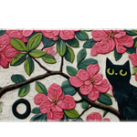 Animals 90x40cm custom desk mat, stitched edge – Print My Pad