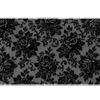 Black Floral Lace – Dark Vintage desk mat and mouse pad by PrintMyPad