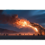 Fantasy 90x40cm custom desk mat, non-slip base – Print My Pad