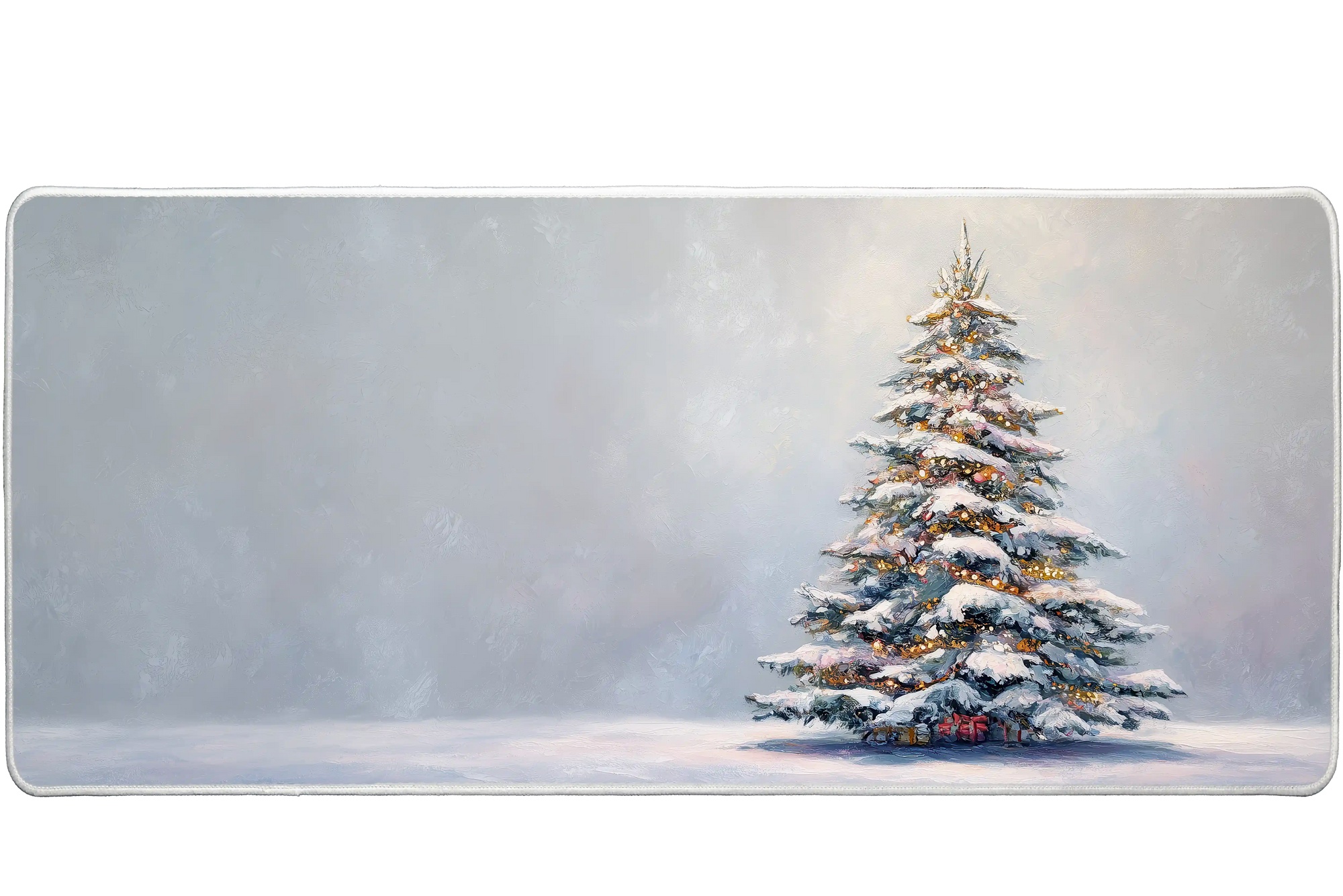 Landscape 90x40cm custom desk mat, stitched edge – Print My Pad