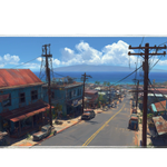 Aesthetic 36x16in custom desk mat, stitched edge finish – Print My Pad