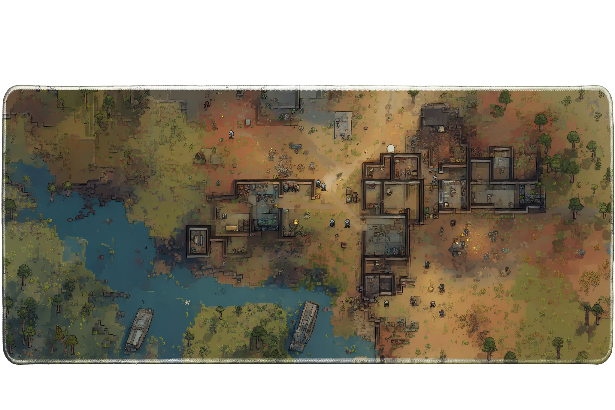 Gaming 36x16in custom mouse pad, stitched edge – PrintMyPad