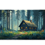 Landscape 90x40cm custom deskmat, non-slip rubber base – PrintMyPad
