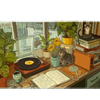 Aesthetic 90x40cm custom deskmat, non-slip rubber base – Print My Pad