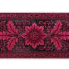 Crimson Ornate Floral – Dark Vintage desk mat and mouse pad by PrintMyPad