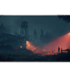 Gaming 90x40cm custom desk mat, stitched edge – Print My Pad