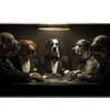 Animals 36x16in custom desk mat, non-slip rubber base – Print My Pad