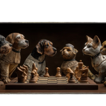 Animals 90x40cm custom desk mat, stitched edge – PrintMyPad