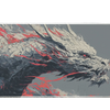 Fantasy 90x40cm custom desk mat, non-slip backing – Print My Pad