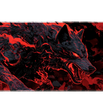 Animals 90x40cm custom desk mat, stitched edge – PrintMyPad