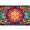 Fantasy 36x16in custom desk mat, non-slip rubber – Print My Pad