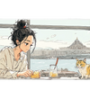 Anime 36x16in custom desk mat, stitched edge – Print My Pad