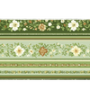 Vintage Green Floral Desk – Botanical Aesthetic desk mat and mouse pad by PrintMyPad