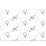 Pattern 36x16in custom deskmat, stitched edge – PrintMyPad