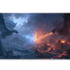 Fantasy 36x16in custom mouse mat, non-slip rubber – Print My Pad