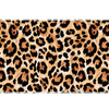 Leopard Print desk mat artwork in a wide product view