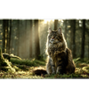 Animals 90x40cm custom desk mat, washable surface – Print My Pad