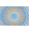 Pattern 36x16in custom desk mat, stitched edge – PrintMyPad