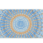 Pattern 36x16in custom desk mat, stitched edge – PrintMyPad