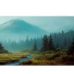 Landscape 90x40cm custom desk mat, non-slip rubber – Print My Pad