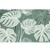 Sage Monstera Leaf – Botanical desk mat and mouse pad by PrintMyPad