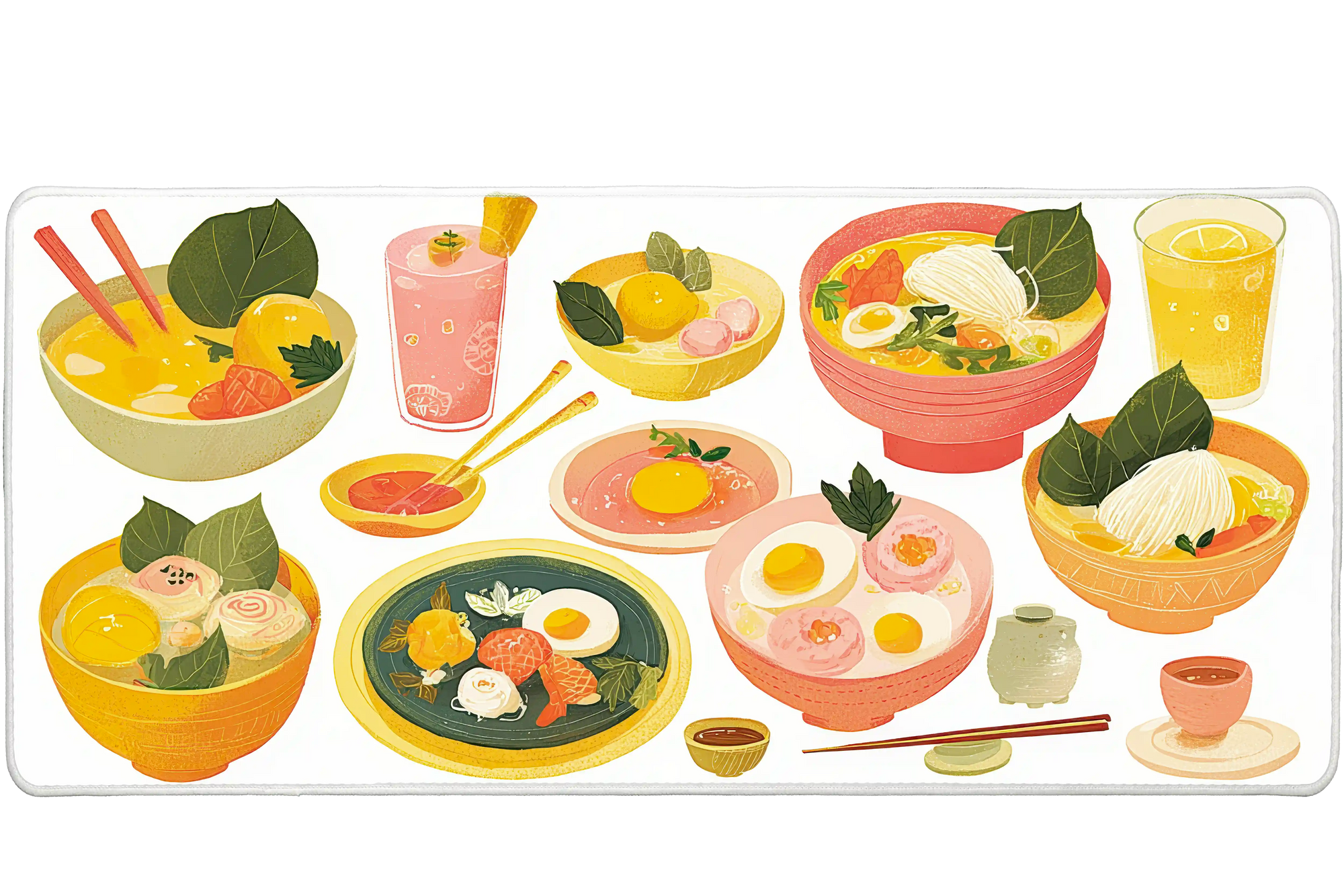 Anime 36x16in custom mousemat, non-slip rubber base – Print My Pad