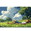 Anime 36x16in custom desk mat, stitched edge finish – PrintMyPad