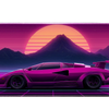Aesthetic 90x40cm custom deskmat, stitched edge – Print My Pad