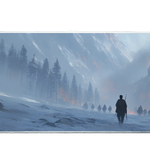 Fantasy 90x40cm custom desk mat, stitched edge surface – PrintMyPad