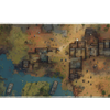 Pixel Colony Survival – Wasteland Strategy Game Art desk mat and mouse pad by PrintMyPad