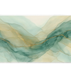 Abstract 90x40cm custom desk mat, stitched edge – PrintMyPad