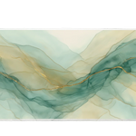 Abstract 90x40cm custom desk mat, stitched edge – PrintMyPad