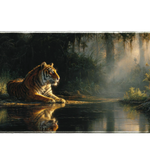 Animals 90x40cm custom desk mat, stitched edge – PrintMyPad