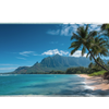 Landscape 90x40cm custom desk mat, non-slip rubber base – Print My Pad