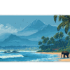 Landscape 36x16in custom desk pad, stitched edge finish – PrintMyPad