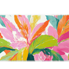 Floral 90x40cm custom desk mat, non-slip rubber base – Print My Pad