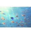 Animals 90x40cm custom desk mat, washable surface – Print My Pad