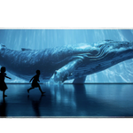 Animals 36x16in custom mousemat, stitched edge finish – Print My Pad