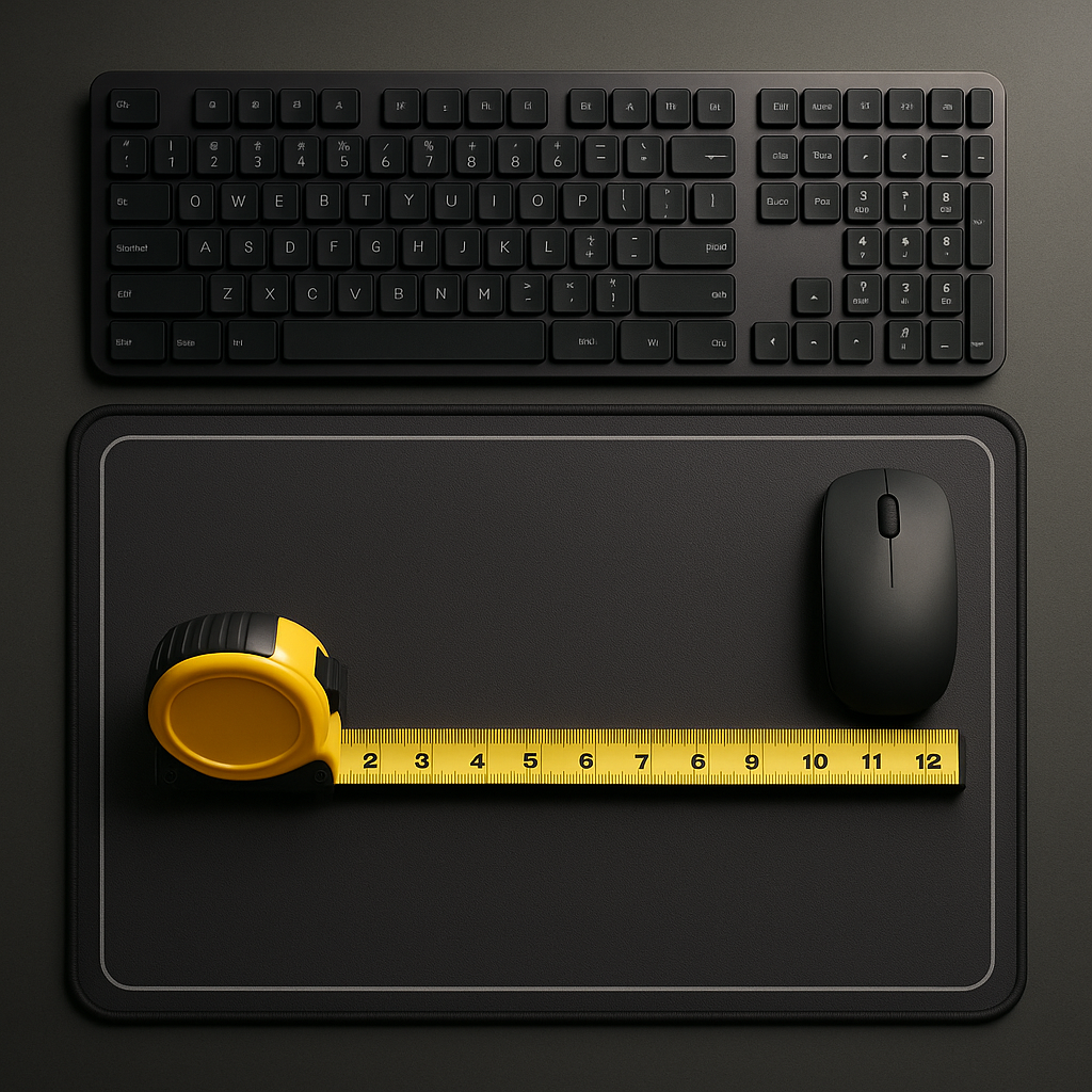 Choosing the Right Desk Mat Size and Aspect Ratio for Your Workspace