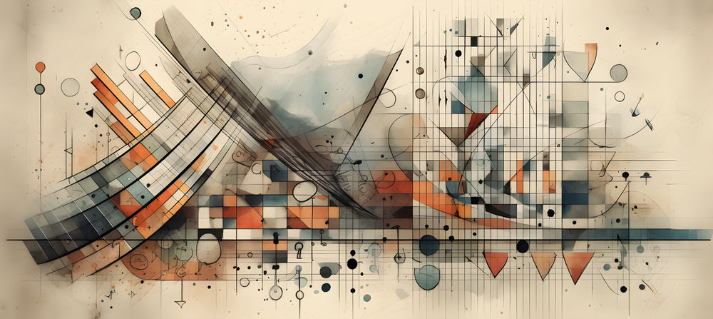 Abstract Desk Mats