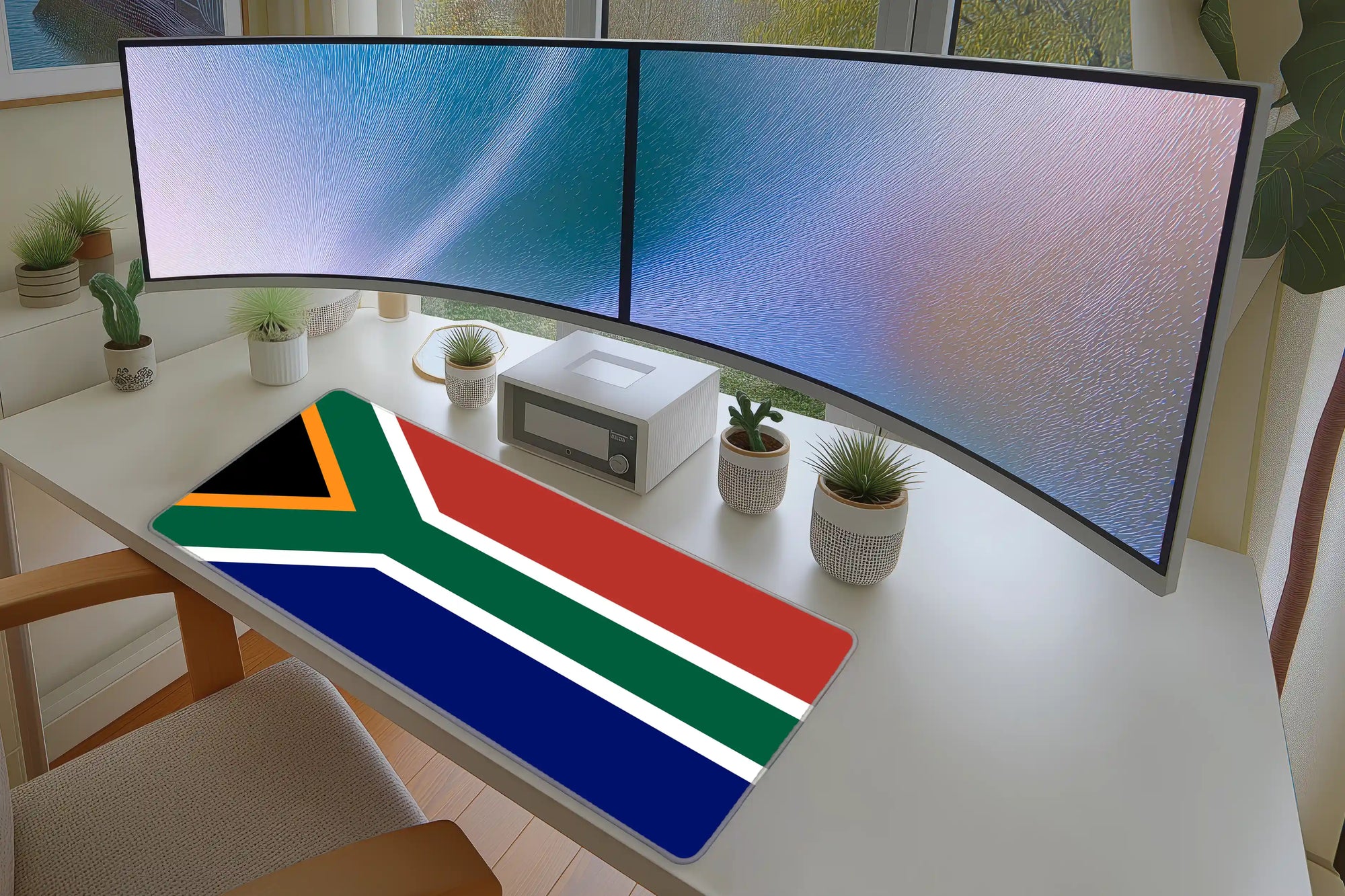 South Africa Flag Desk Mat – Patriotic Gaming Mouse Pad Fans