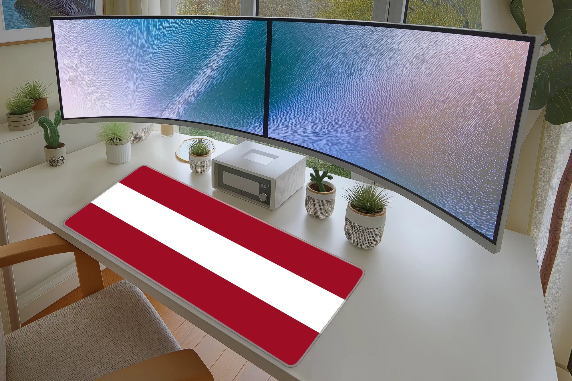 Austria Flag Desk Mat – Patriotic Gaming Mouse Pad for Sports Fans