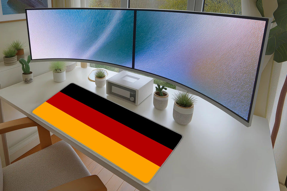 Germany Flag Desk Mat – German Pride Gaming Mouse Pad