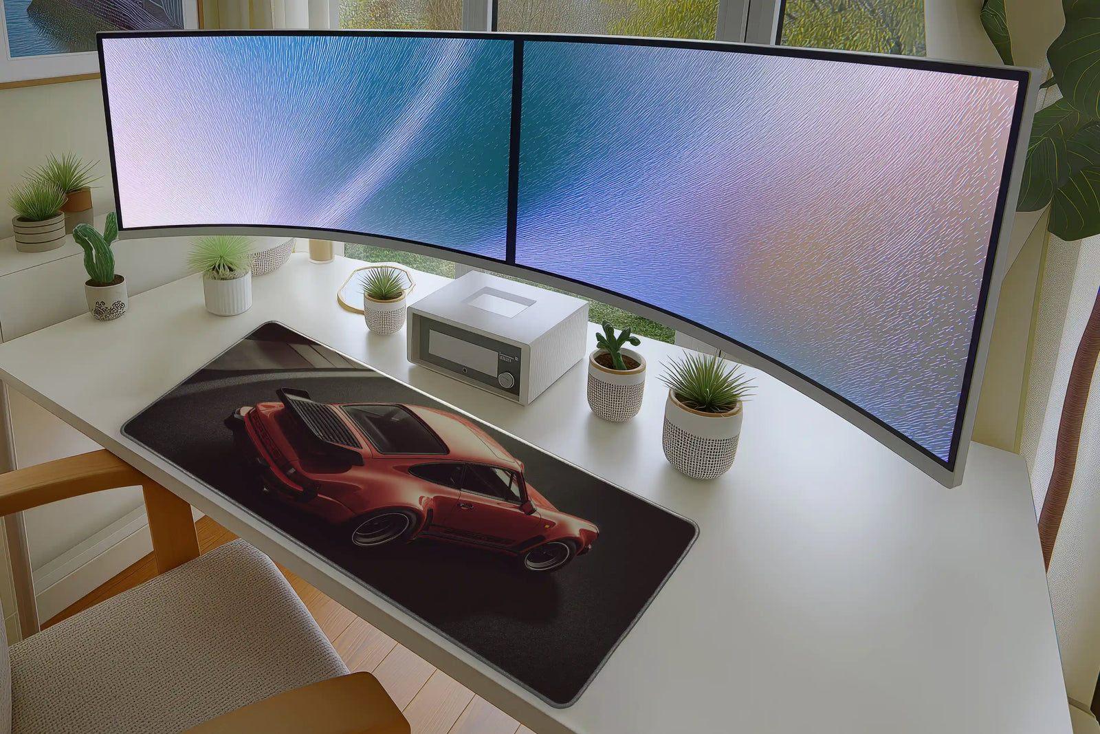 Classic Retro Sports Car Mousepad – Racing Gaming Mat