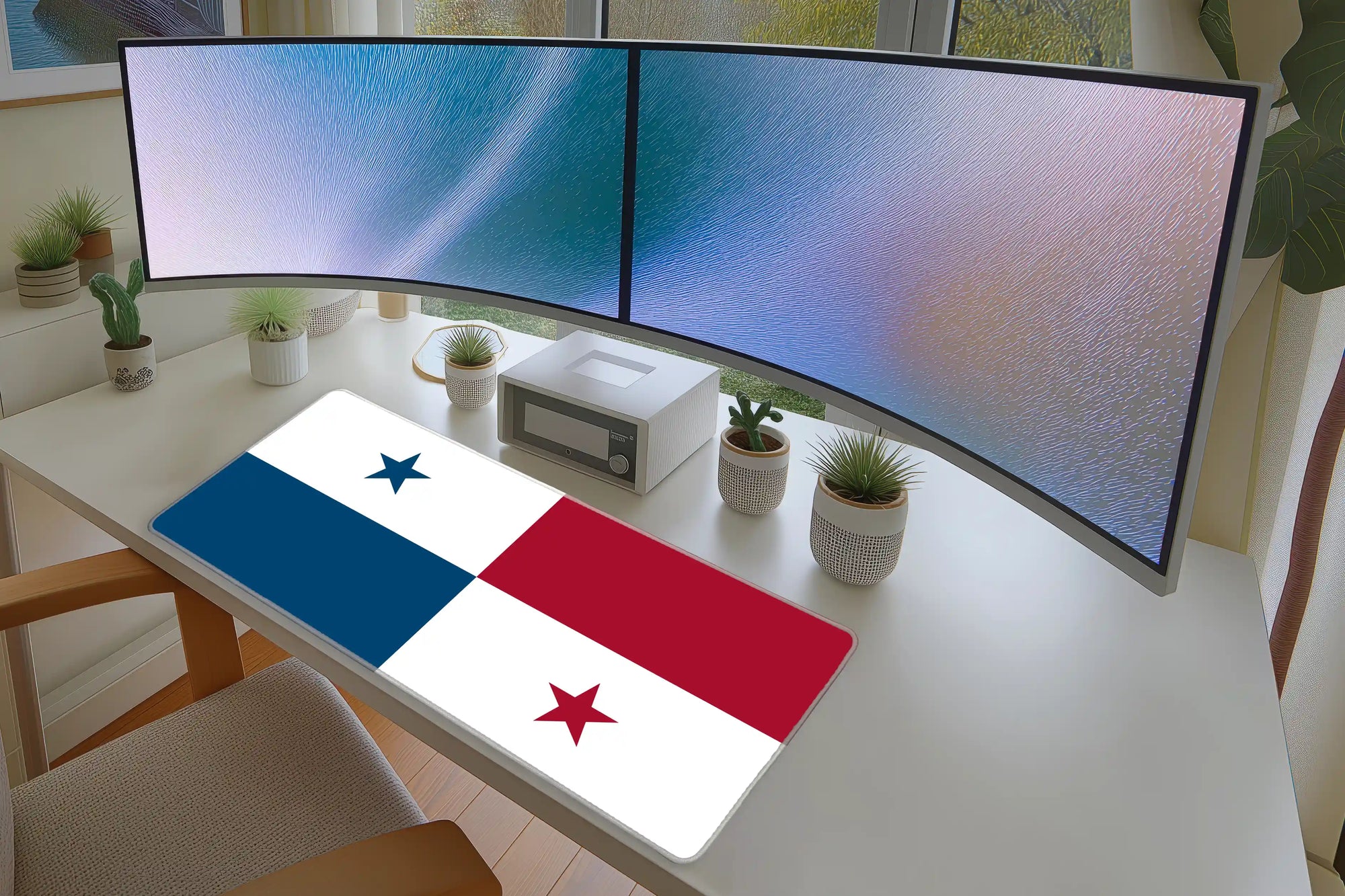Panama Flag Desk Mat – Panama Pride Gaming Mouse Pad