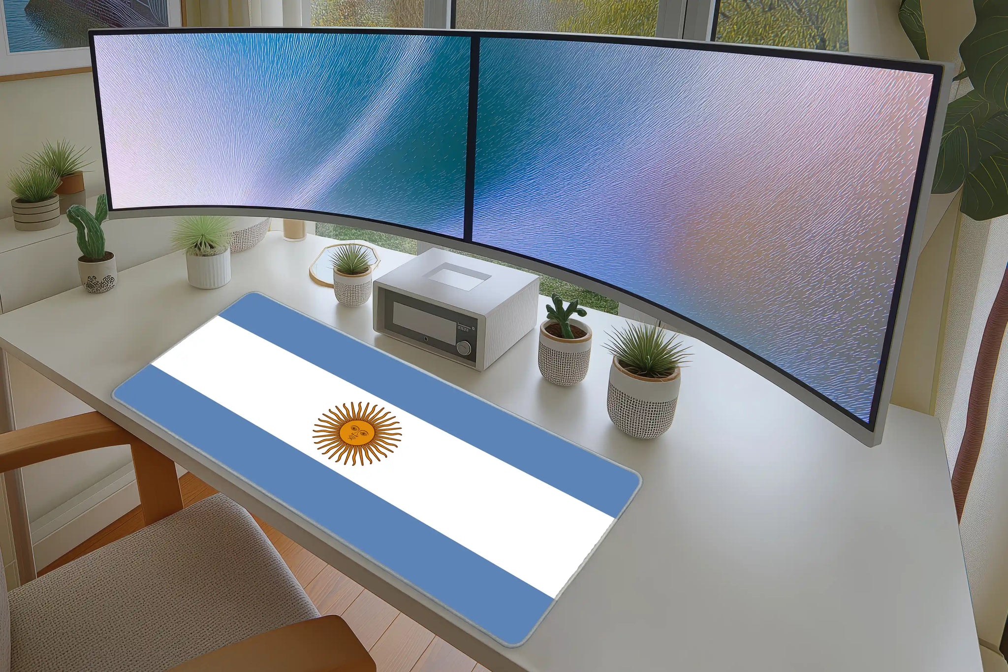 Argentina Flag Desk Mat – Argentine Pride Gaming Mouse Pad