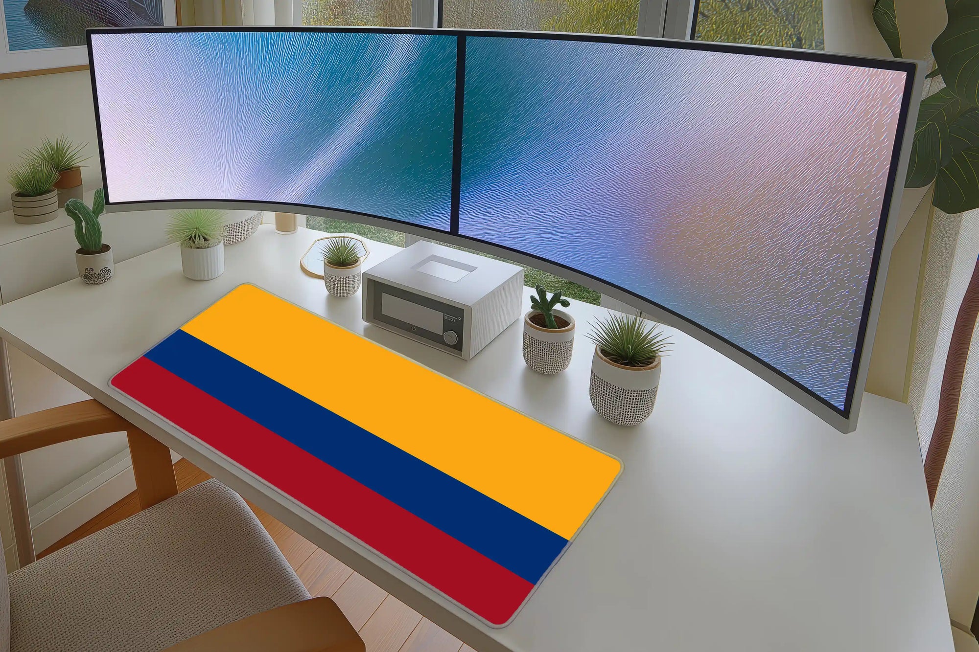 Colombia Flag Desk Mat – Colombian Pride Gaming Mouse Pad