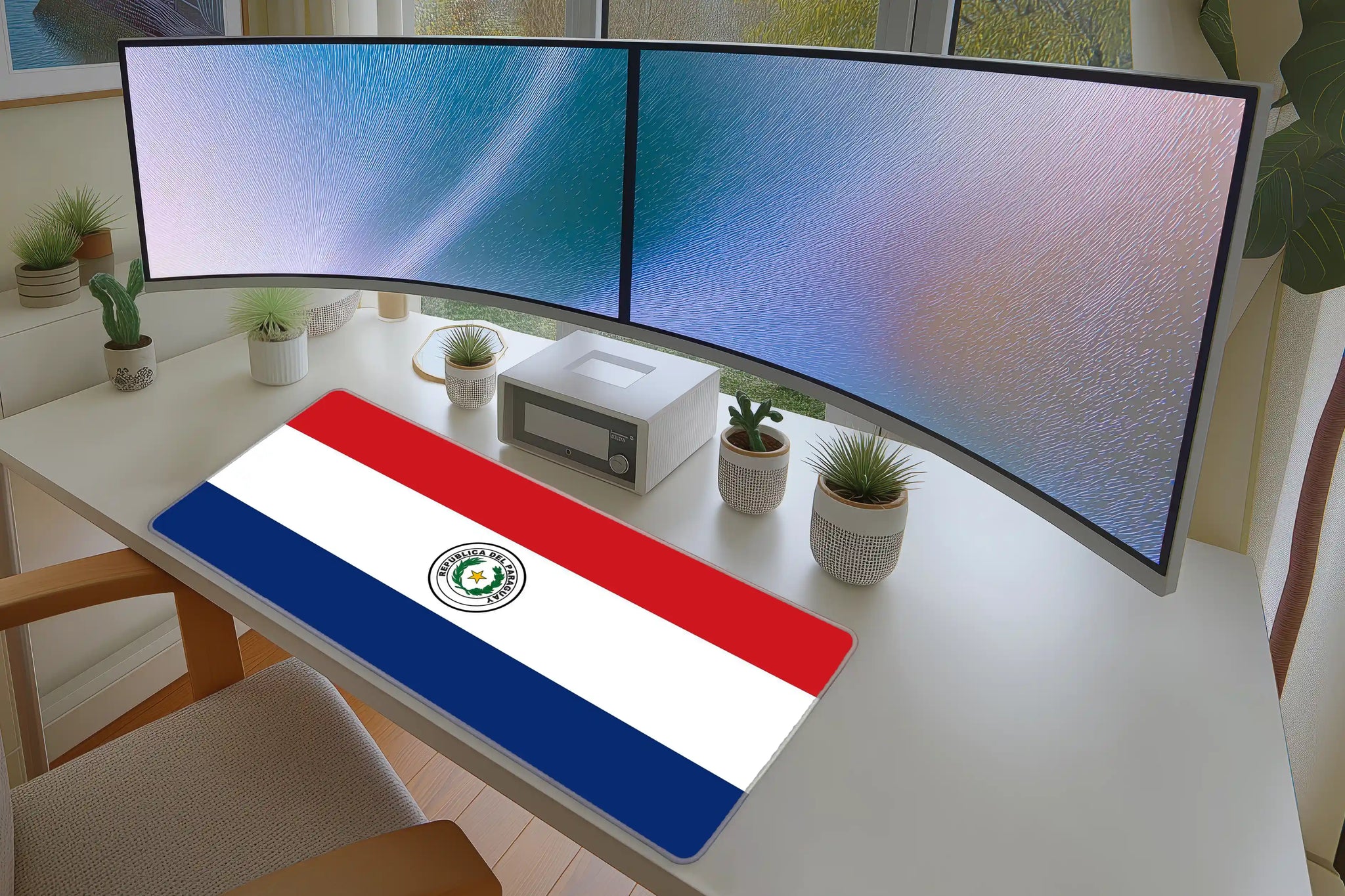 Paraguay Flag Desk Mat – Paraguayan Pride Gaming Mouse Pad