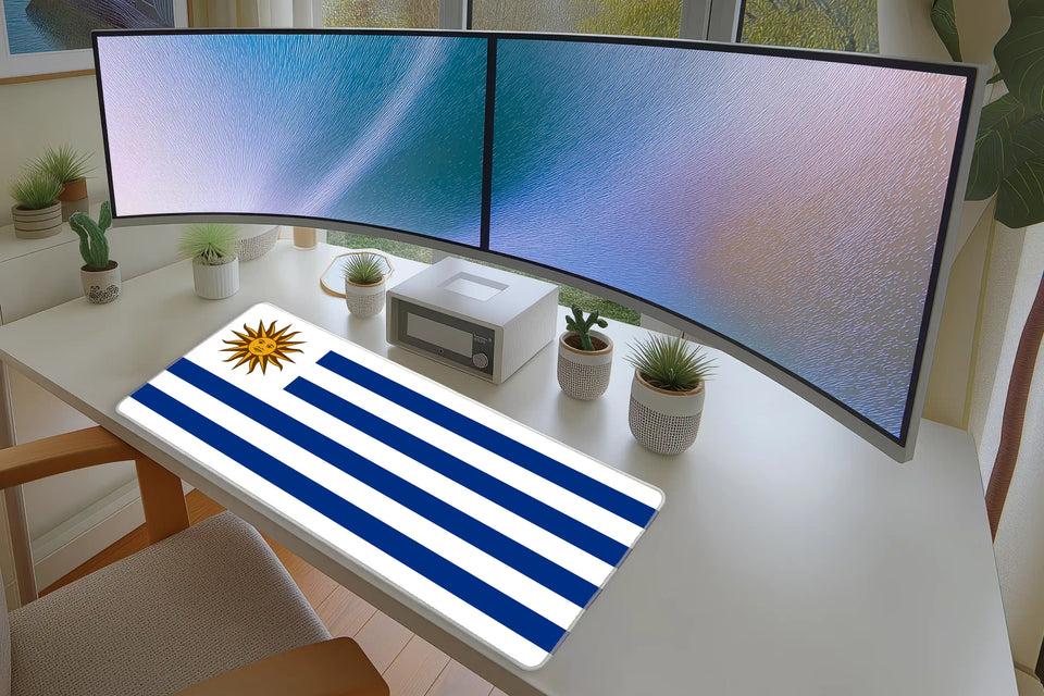 Uruguay Flag Desk Mat – Uruguayan Pride Gaming Mouse Pad